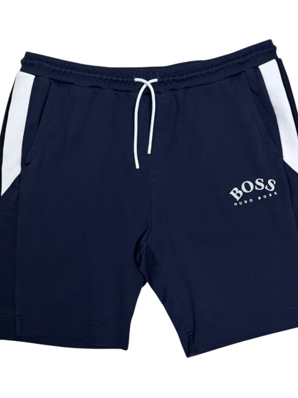 HUGO BOSS Summer Sweat Shorts Designer Blue Casual Mens 3XL (42" Waist)